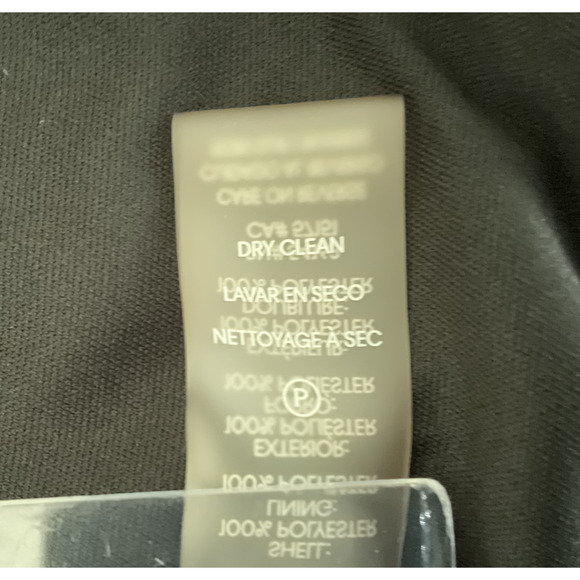 Calvin Klein Women's 10 Red Blue Floral Dress Polyester Short Sleeve V-Neck - Picture 9 of 11